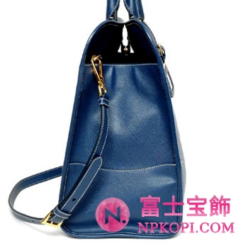 プラダ（PRADA）SAFFIANO LUX　レディース2wayトートバッグ　ブルー　BN2254-NZV-016 